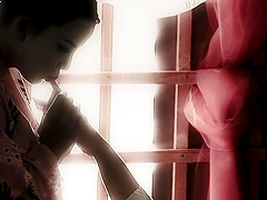 Cate Harrington gets her pussy filled with her girl's tongue and a big dildo