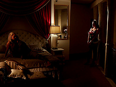 Blonde wife Anna Polina shares her husband with Vinna Reed