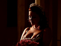 Blonde wife Anna Polina shares her husband with Vinna Reed