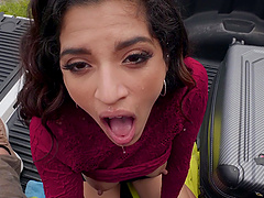 Random stranger Gabriela Lopez picked up for sex in the car