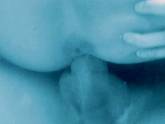 Cindy Crawford spreads her legs for a strong friend's dick in the bathroom