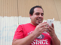 Dirty brunette gets fucked by hard lover's penis while she moans