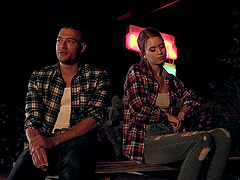 Nice ass pornstar Jill Kassidy fucked against a wall by a fat dick