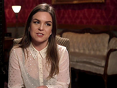 Small tits model Juliette March love being rough penetrated