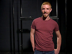 Dirty guy loves to have a dildo in his ass during a blowjob