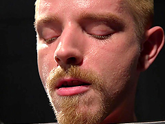 Dirty guy loves to have a dildo in his ass during a blowjob