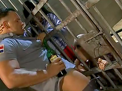 Prison Officer Has His Way With Two Bold Bitches