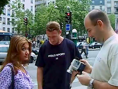 Hot babe picked up in the street and fucked in the hotel