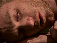 Balls deep ass fucking by a naughty cop for his male prisoner