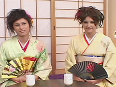 Amateur foursome fucking with two guys and two adorable babes