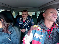 Boyfriend loves watching his GF Elena Vega having sex with another man