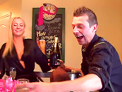 Anal loving blonde slut Lyly Star mans with pleasure from fucking