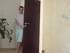 Sexy girlfriend Giorgia Roma takes a long dick and moans from pleasure