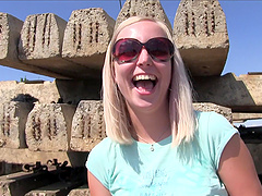 Perfect ass Nikka Rose takes a dick in her pussy from behind