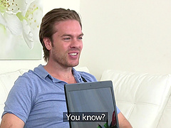 Messy cum on pussy ending for the female agnet Cristal Caitlin