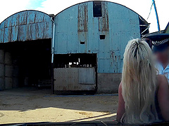 Hardcore fucking between a fake cop and British slut Brooklyn Blue