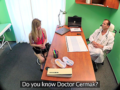 Hardcore fucking in the hospital with sexy patient Angela Terra