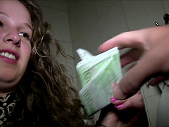 Amateur girl Bunny Baby takes money to be fucked by a stranger