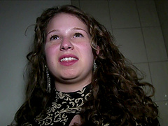 Amateur girl Bunny Baby takes money to be fucked by a stranger