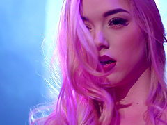 Erotic lesbian sex with Elena Koshka and her horny blonde client