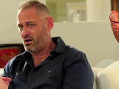 Redhead cheating wife Lauren Phillips loves riding another man