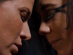 Fighters Sinn Sage and Ariel X take off their clothes for sex