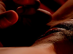 Erotic love making in the bathtub with fake boobs Brandi Love