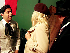 Smooth fucking in the office with Carolyn Reese and Carla Cox