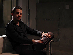 Redhead shemale Aspen Brooks enjoys having sex with her kinky lover