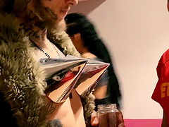 Kinky video of nude dudes and girls teasing and playin. HD