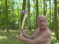 Outdoors fucking in the local woods with amateur Lily-rose Ray