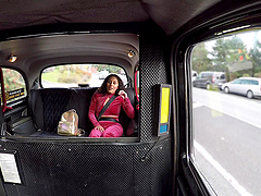 Hardcore fucking in the back of the taxi wit hot ass Liv Revamped