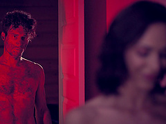 Erotic fucking in the evening between cuties Emily Willis and Emma Hix