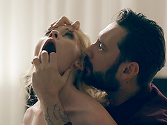 Blonde wife Athena Rayne gets fucked by a big dick stranger