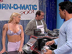 Passionate fucking with trimmed pussy blonde hottie Alexa Rae