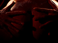 Erotic fucking between a large dick guy and stunning Cecilia Scott