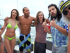 POV video of sexy model Tiffany Watson giving head and having anal sex