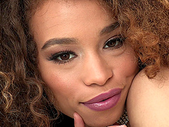 Hot ass ebony chick Cecilia Lion enjoys getting fucked balls deep