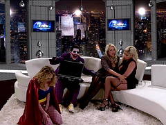 Group sex party with cock hungry pornstar Kagney Linn Karter