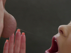 Hardcore fucking with choking makes sexy GF Winter Jade scream