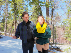 Wild girlfriend Abigail Mac enjoys getting fucked in outdoors