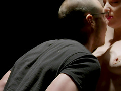 Amateur video of submissive Delirious Hunter getting tortured