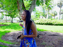 Small boobs amateur Berlyn Toy moans during sex with a stranger