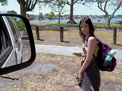 Sexy darling Harmony enjoys getting fucked by a big dick stranger