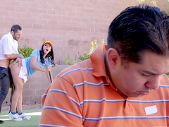 Ass eating turns on hot ass Rachel Starr and she wants to ride