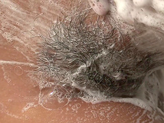 Closeup video of a white dude fucking tight pussy of Asian Nung