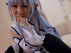 One of the things this cutie loves is drooling on a hard pecker