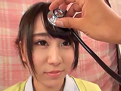 Amateur Asian chick opens her legs to be pleasured by a stranger