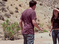 Cum loving babe Remy LaCroix enjoys having outdoors quickie