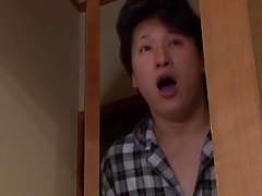 Sweet Asian wife spreads her legs to have sex with a neighbor
